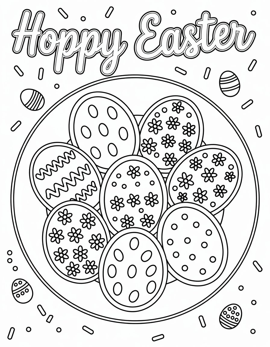 Easter Egg Cookies